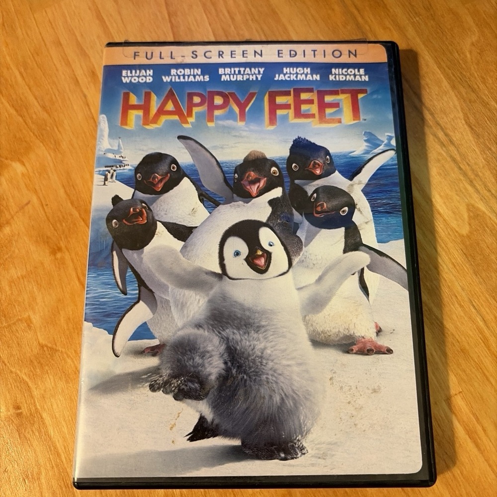 Happy Feet DVD Full Screen Edition Animated Kids Movie